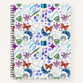 Cuaderno Creación de joyas y regalos con cuentas para artes