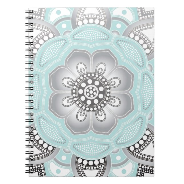 Cuaderno Creación de Mandala, todos los puntos para uno 1 (Frente)