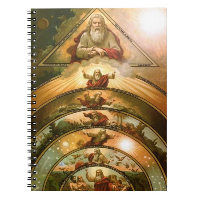 Cuaderno Creación religiosa del arte católico mundial (Frente)