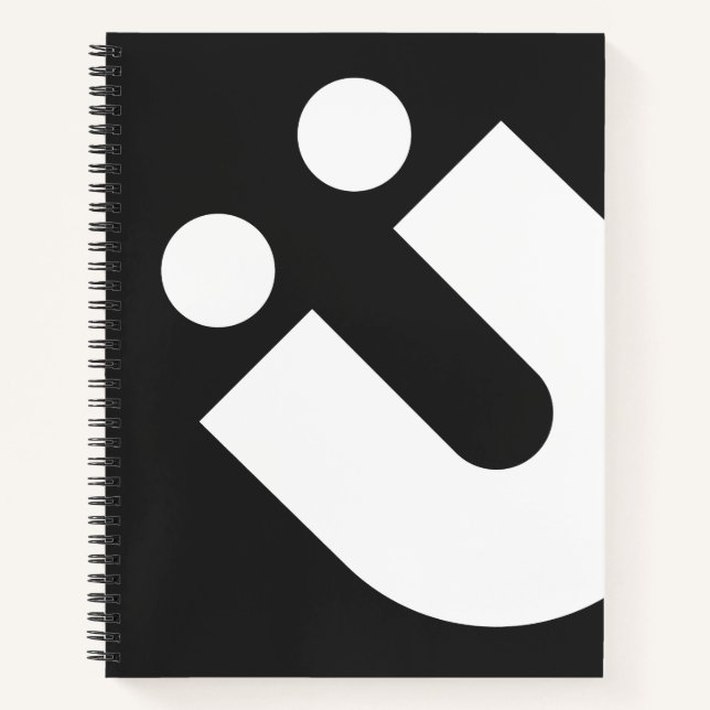 Cuaderno Creaciones de TYP(O): Umlaut Ü (Anverso)