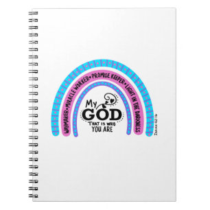 Cuaderno Creador de caminos Trabajador de milagros Mi Dios,