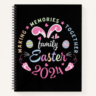 Cuaderno Creando recuerdos juntos familia de Pascua 2024