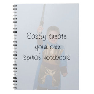 Cuaderno Crear fácilmente su propio portátil de espiral -