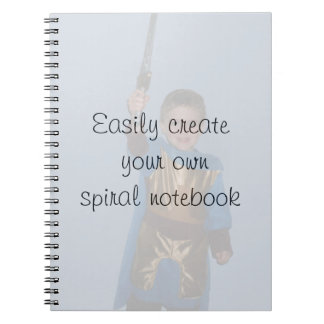 Cuaderno Crear fácilmente su propio portátil de espiral - D
