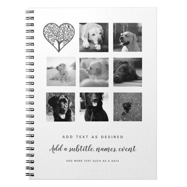 Cuaderno Crear su propia foto Personalizado TXT Journal CUA (Frente)