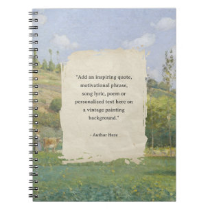 Cuaderno Crear su propia pintura de vintage de presupuesto