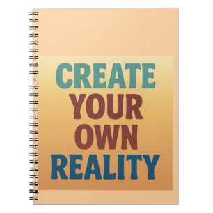 Cuaderno Crear su propia realidad - Diseño de psicología de