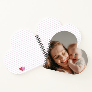Cuaderno Crear su propio bloc de notas de espiral de fotos 