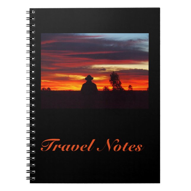 Cuaderno Crear su propio bloc de notas de viaje (Frente)