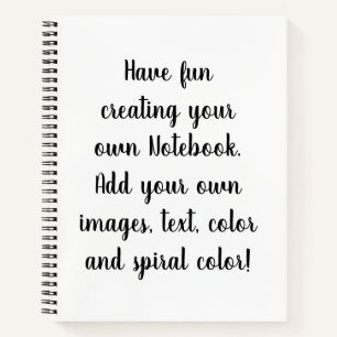 Cuaderno Crear su propio bloc de notas personal de Personal