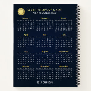 Cuaderno Crear su propio calendario de empresa 2024   Portá