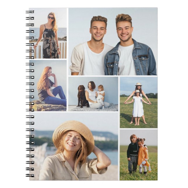 Cuaderno Crear su propio Collage de fotos 7 (Frente)