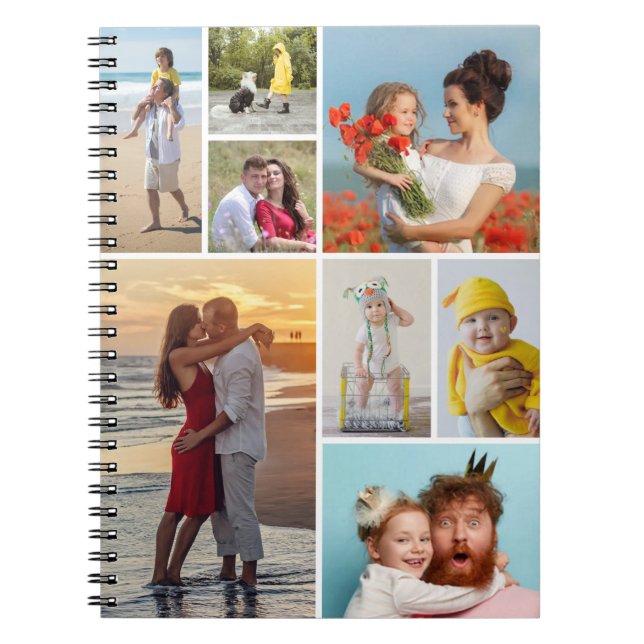 Cuaderno Crear su propio Collage de fotos 8 (Frente)
