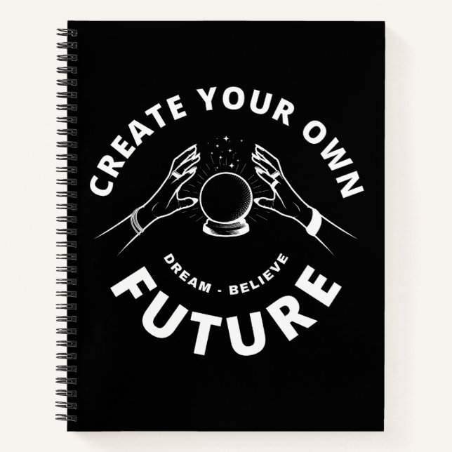 Cuaderno Crear su propio futuro cajero de Furtune (Anverso)