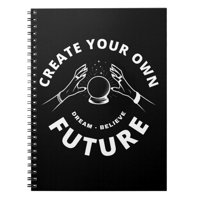 Cuaderno Crear su propio futuro cajero de Furtune (Frente)