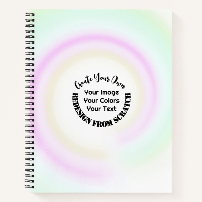Cuaderno Crear su propio Personalizado (Anverso)