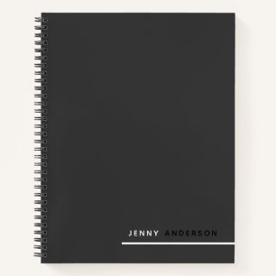 Cuaderno Crear su propio Personalizado Profesional Moderno