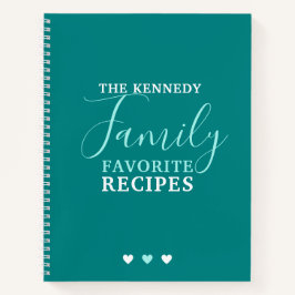Cuaderno  Crear sus propias recetas favoritas de familia Ve