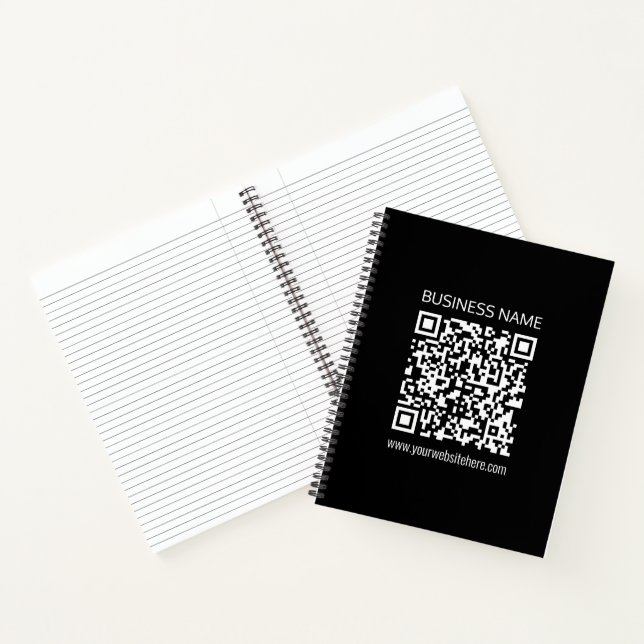 Cuaderno Crear un código QR instantáneamente con la direcci (Interior)