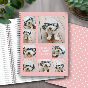 Cuaderno Crear un collage personalizado de 8 fotos - se pue