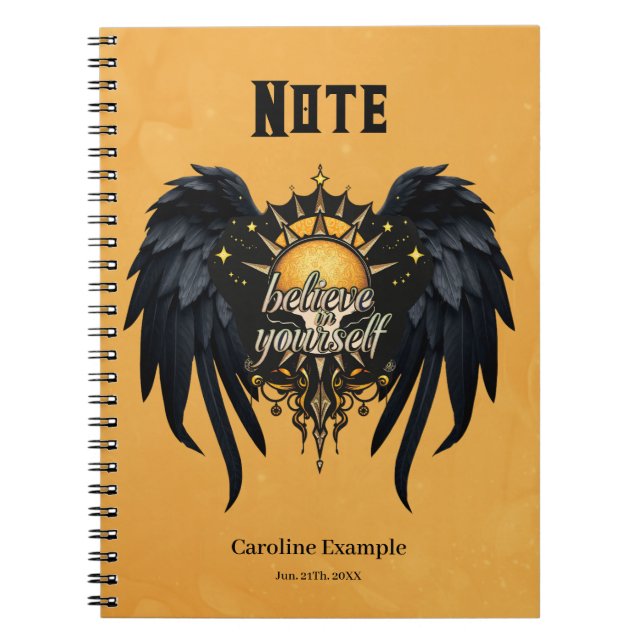 Cuaderno Créate en ti mismo, una carta (Frente)