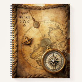 Cuaderno Create Your Own Adventurer Compass Rose