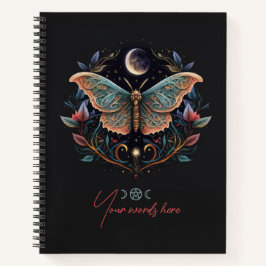 Cuaderno Create Your Own Celestial Garden Lunar Moth