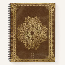 Cuaderno Create Your Own Gilded Camel Brown Notebook