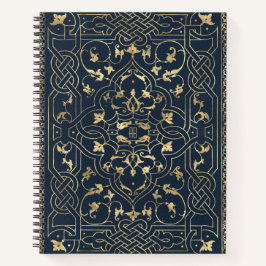 Cuaderno Create Your Own Gilded Midnight Blue Notebook