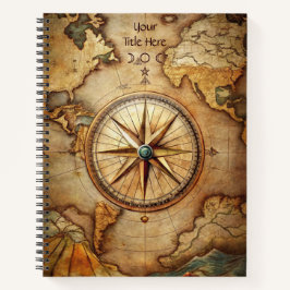 Cuaderno Create Your Own Globetrotter Compass Rose