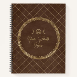 Cuaderno Create Your Own Golden Cocoa Brown