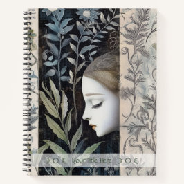 Cuaderno Create Your Own Hedge Witch Floral Botanical