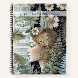 Cuaderno Create Your Own Hedge Witch Wildflowers Botanical