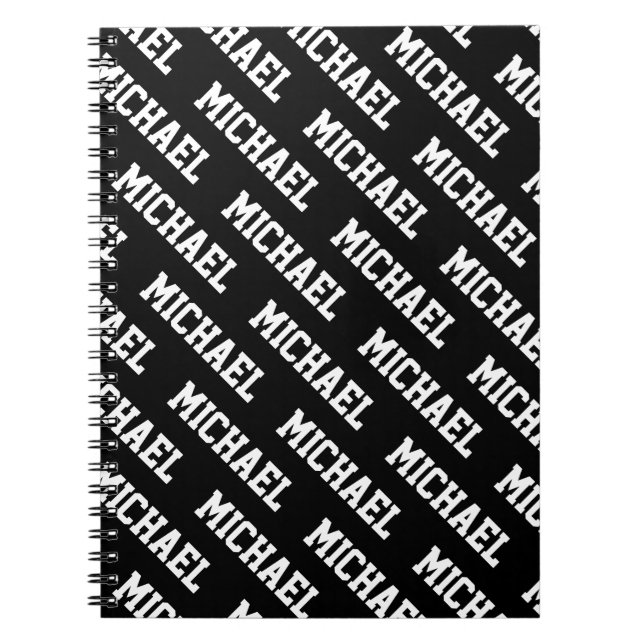 Cuaderno Create Your Own Name Personalized  (Frente)