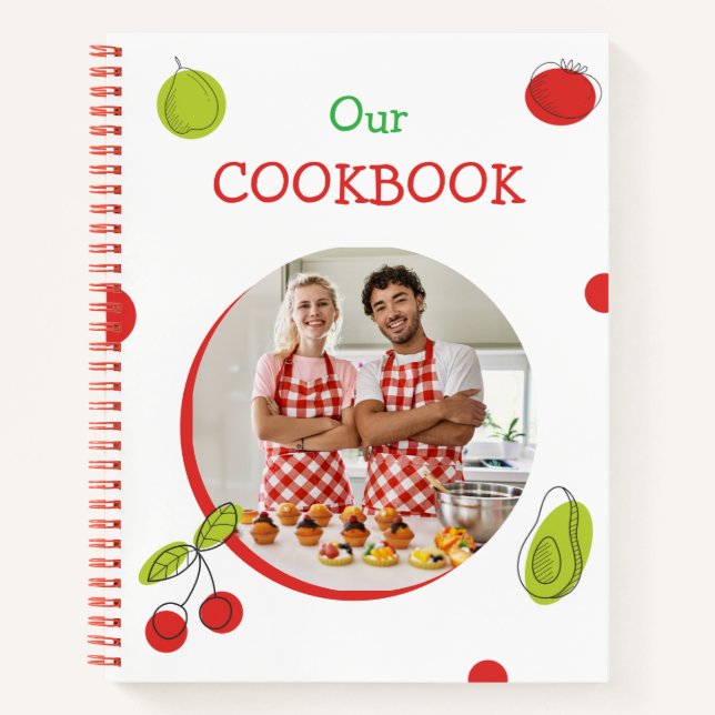 Cuaderno Create Your Own Recipe Book  (Anverso)