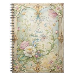 Cuaderno Create Your Own Romantic Victorian Flower Garden