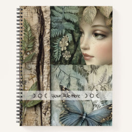 Cuaderno Create Your Own Secret Garden Botanical Witch