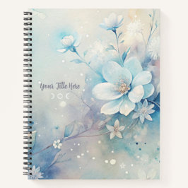 Cuaderno Create Your Own Shabby Chic White Tea Roses Floral