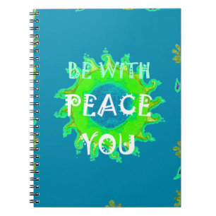 Cuaderno Create Your Own Shalom Peace Be With You Always