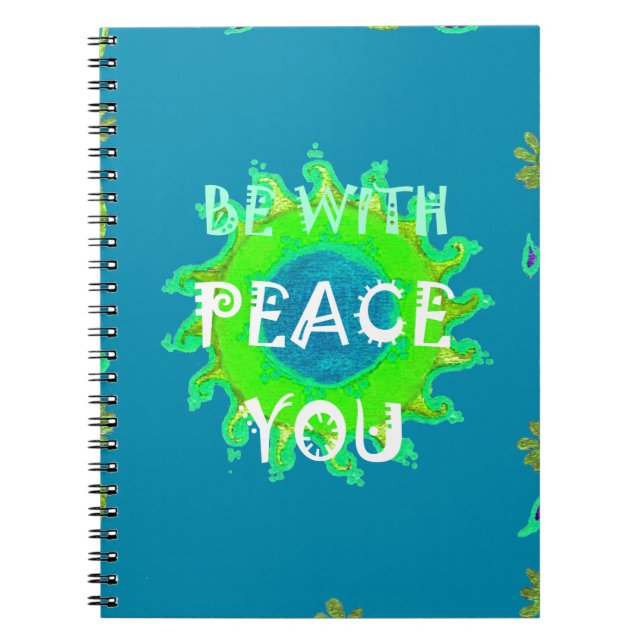 Cuaderno Create Your Own Shalom Peace Be With You Always (Frente)