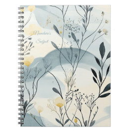 Cuaderno Create Your Own Summer Hills Floral Minimalist