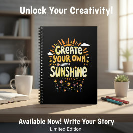Cuaderno Create Your Own Sunshine