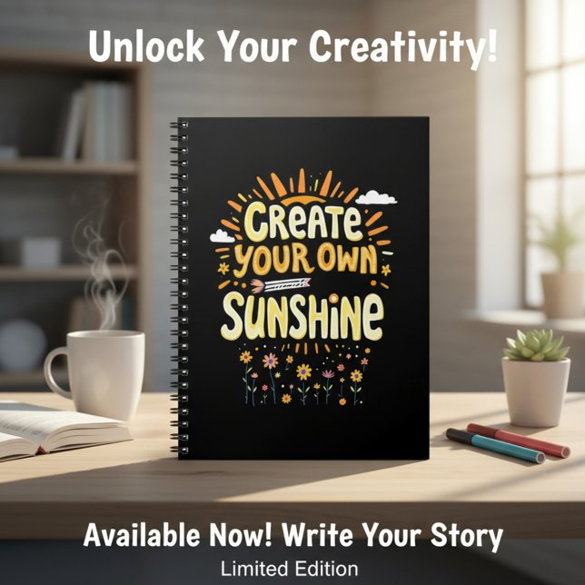 Cuaderno Create Your Own Sunshine (Subido por el creador)