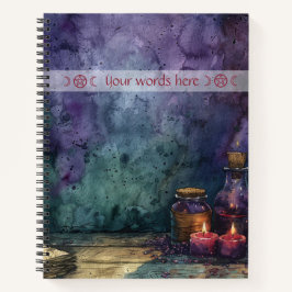 Cuaderno Create Your Own Tinctures Candles Apothecary