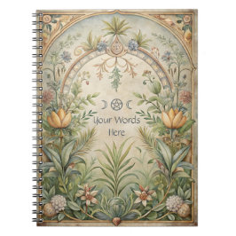 Cuaderno Create Your Own Vintage Ornamental Arch Flowers