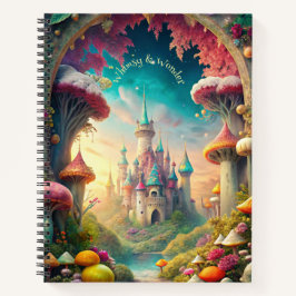 Cuaderno Create Your Own Whimsical Castle Garden