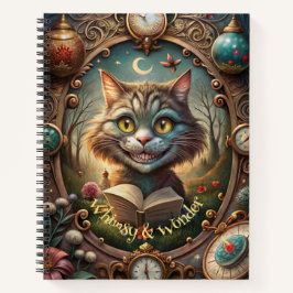 Cuaderno Create Your Own Whimsical Cheshire Cat Book