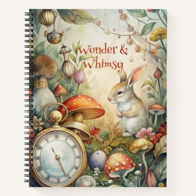 Cuaderno Create Your Own Whimsical Rabbit Hutch (Anverso)