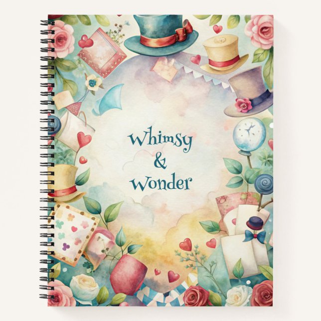 Cuaderno Create Your Own Whimsical Top Hat Madness (Anverso)