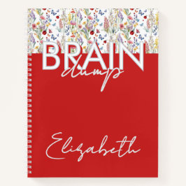 Cuaderno Creative Flow Brain Dump Mindset Organizer Floral